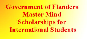 Read more about the article Government of Flanders Master Mind Scholarships for International Students