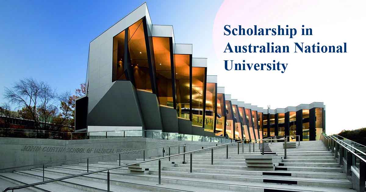 Scholarship in Australian National University (Rank 1)