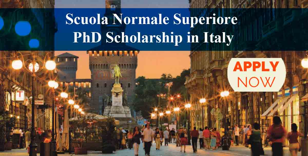 Read more about the article Scuola Normale Superiore PhD Scholarship in Italy
