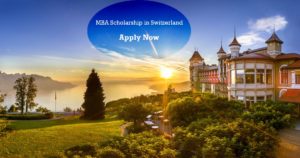 Read more about the article Jim Ellert MBA Scholarship in Switzerland