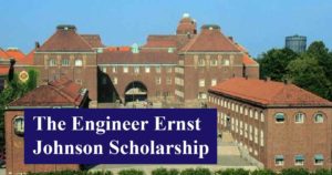 Read more about the article The Engineer Ernst Johnson Scholarship