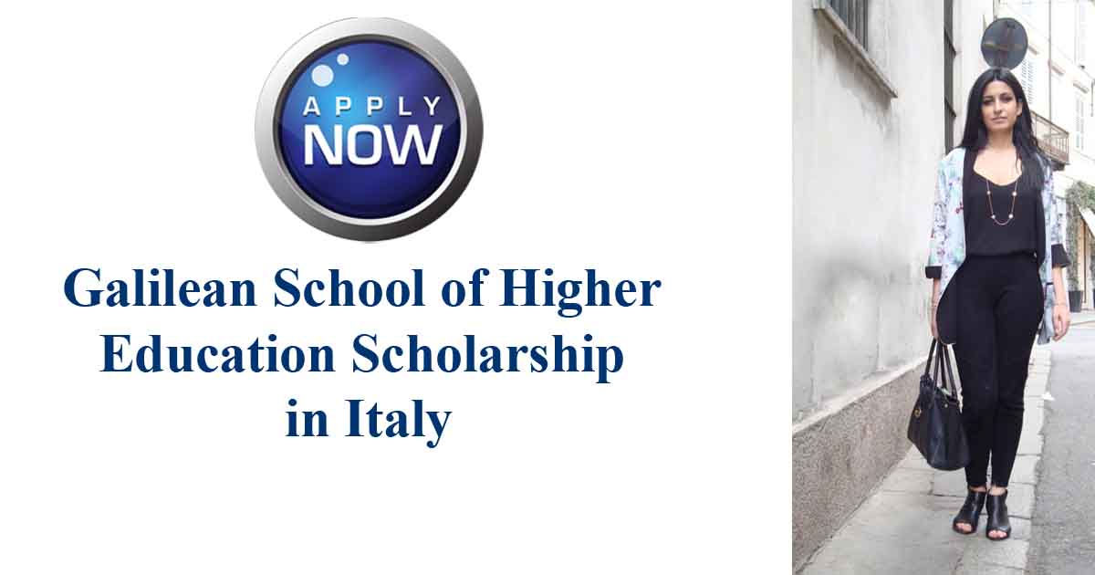 Read more about the article Galilean School of Higher Education Scholarship in Italy